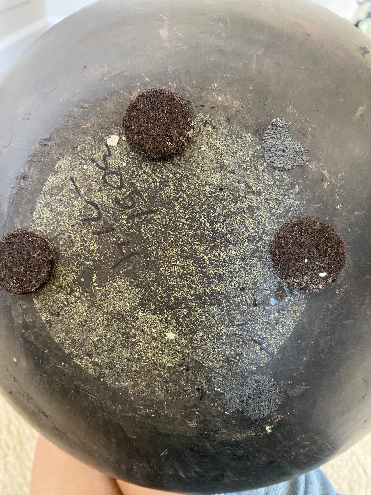 Vintage Large Brown Ceramic Lamp