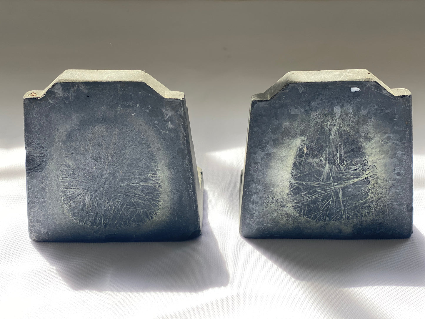 Pair of Stone Art Nouveau Bookends