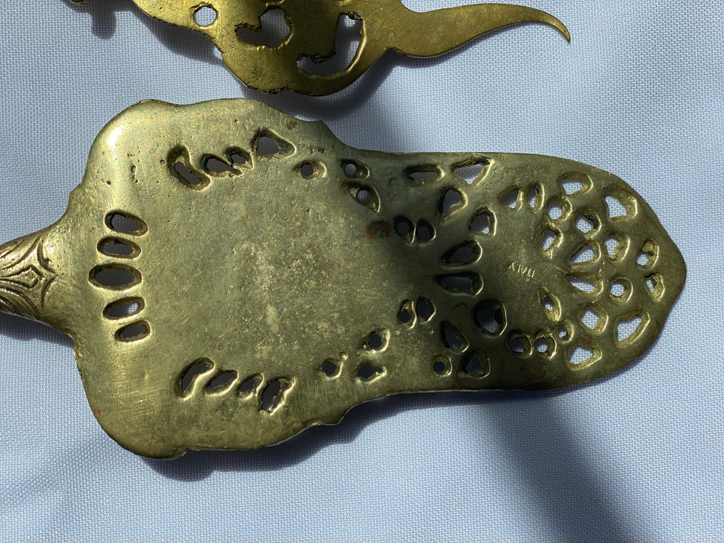 Pair of Gold Italian Pie Fork & Server