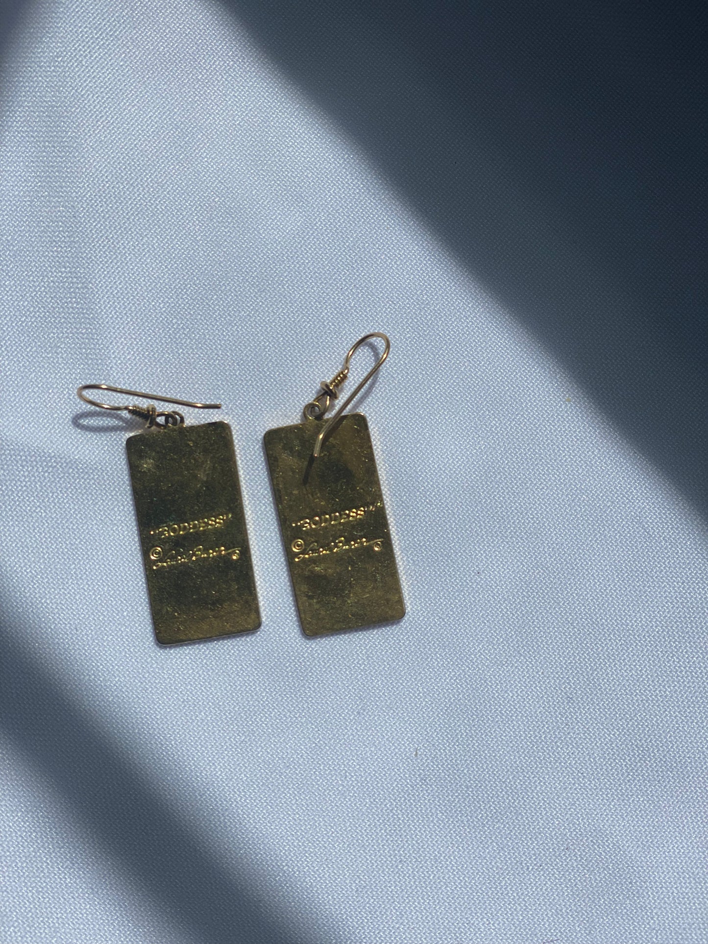 Laura Burch Green Eyed Lady Earrings