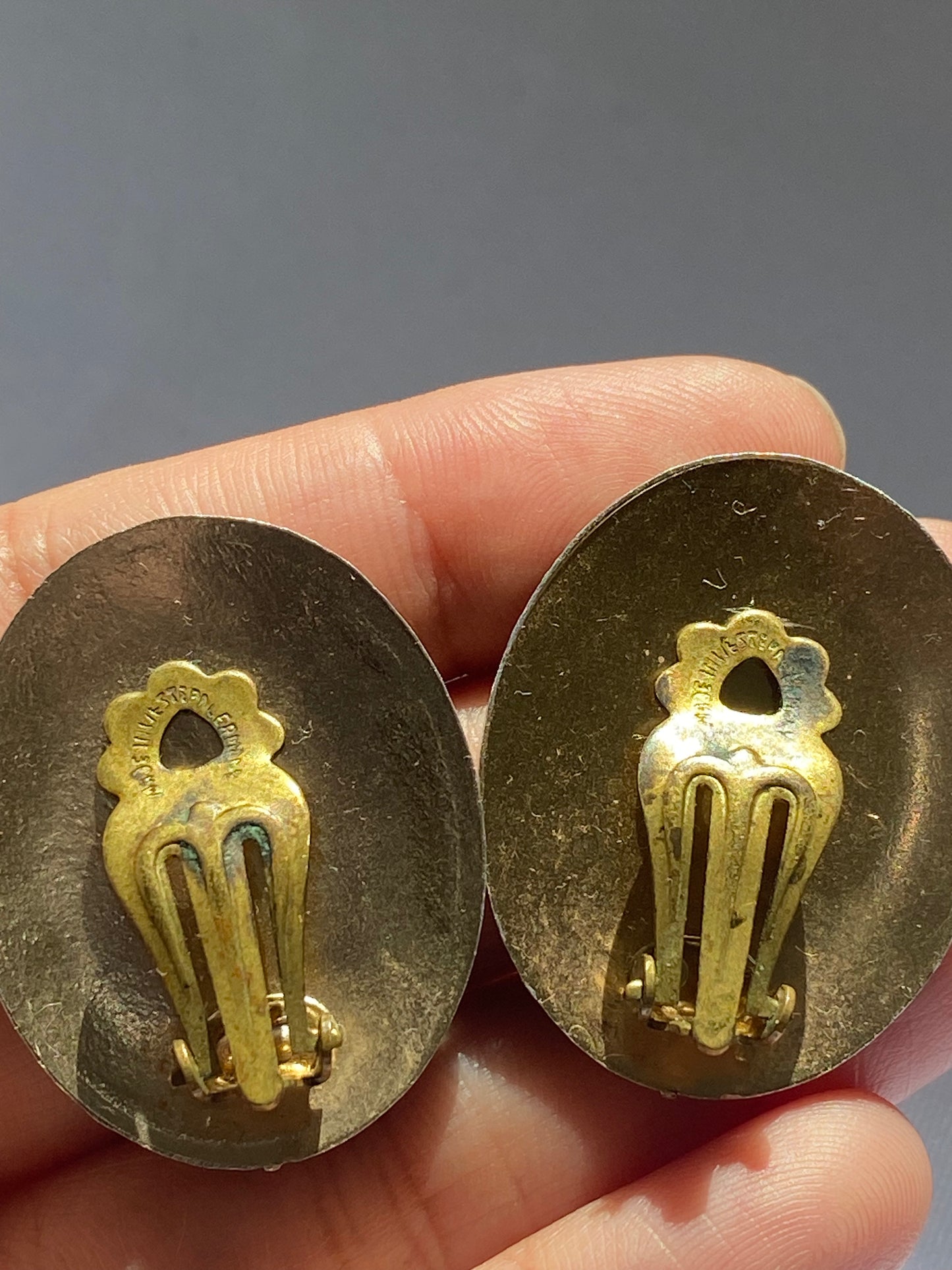 Mythical Horse Clip on Earrings