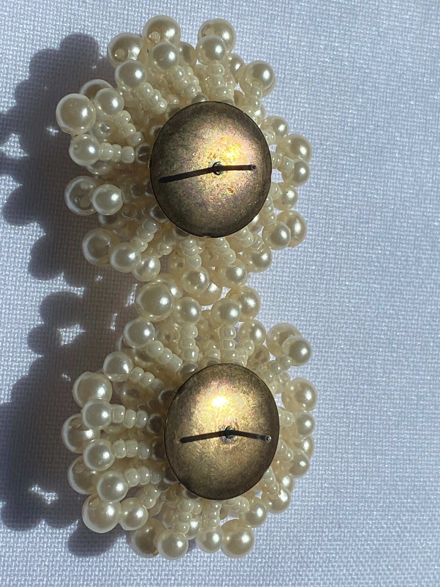 Pearl Cluster Earrings