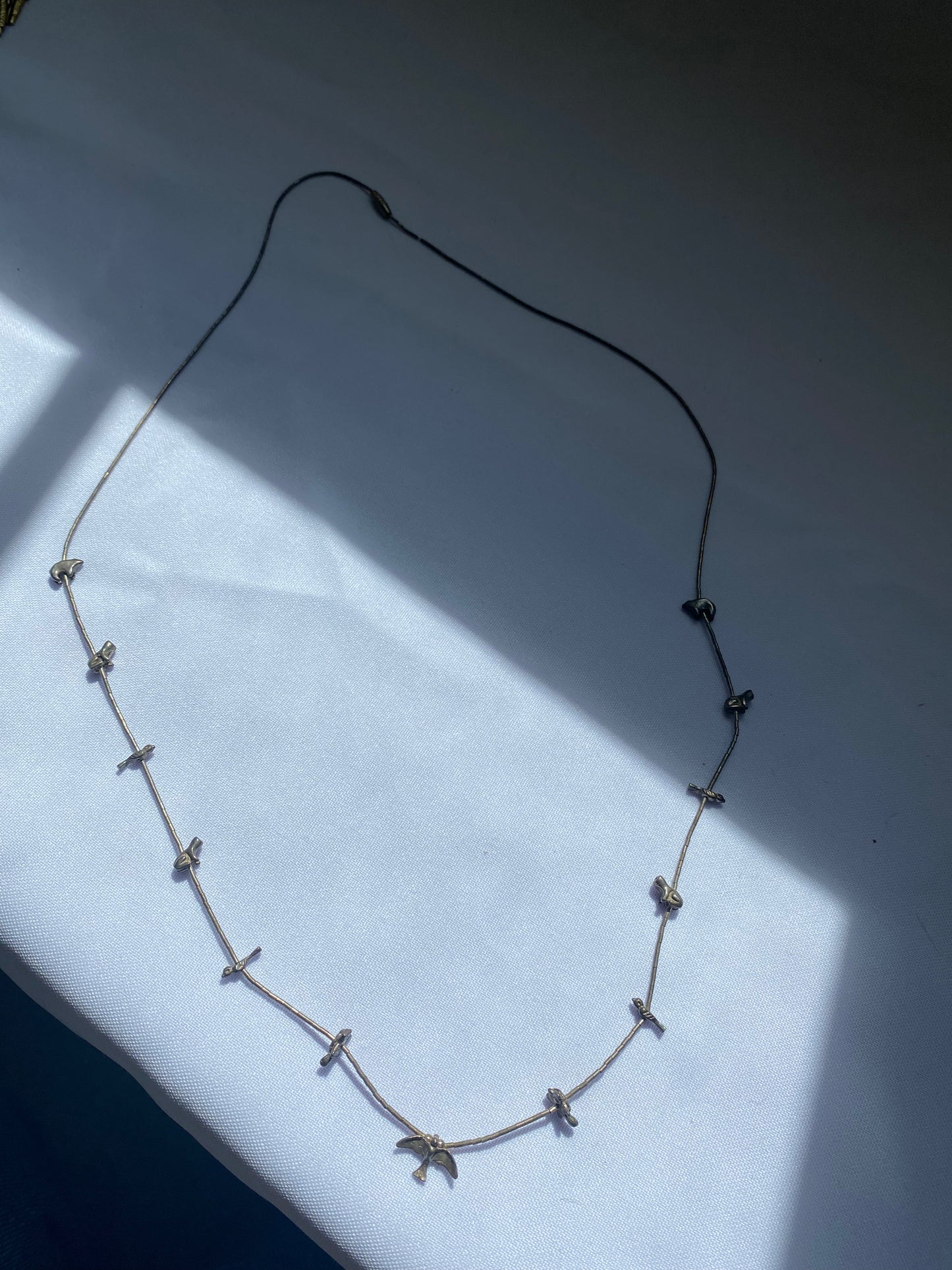 Silver Animal Charm Necklace