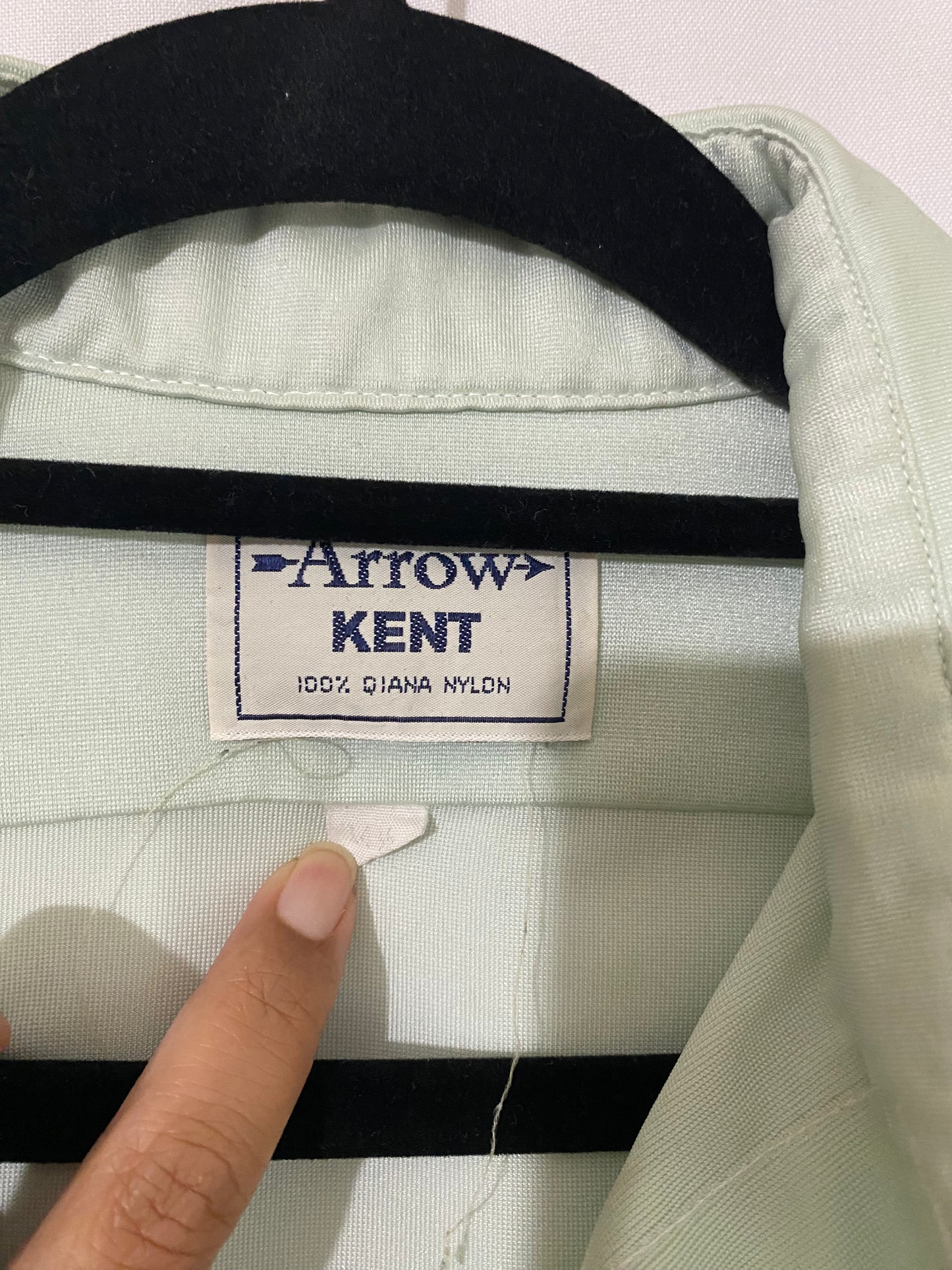 Seafoam Green Button Shirt