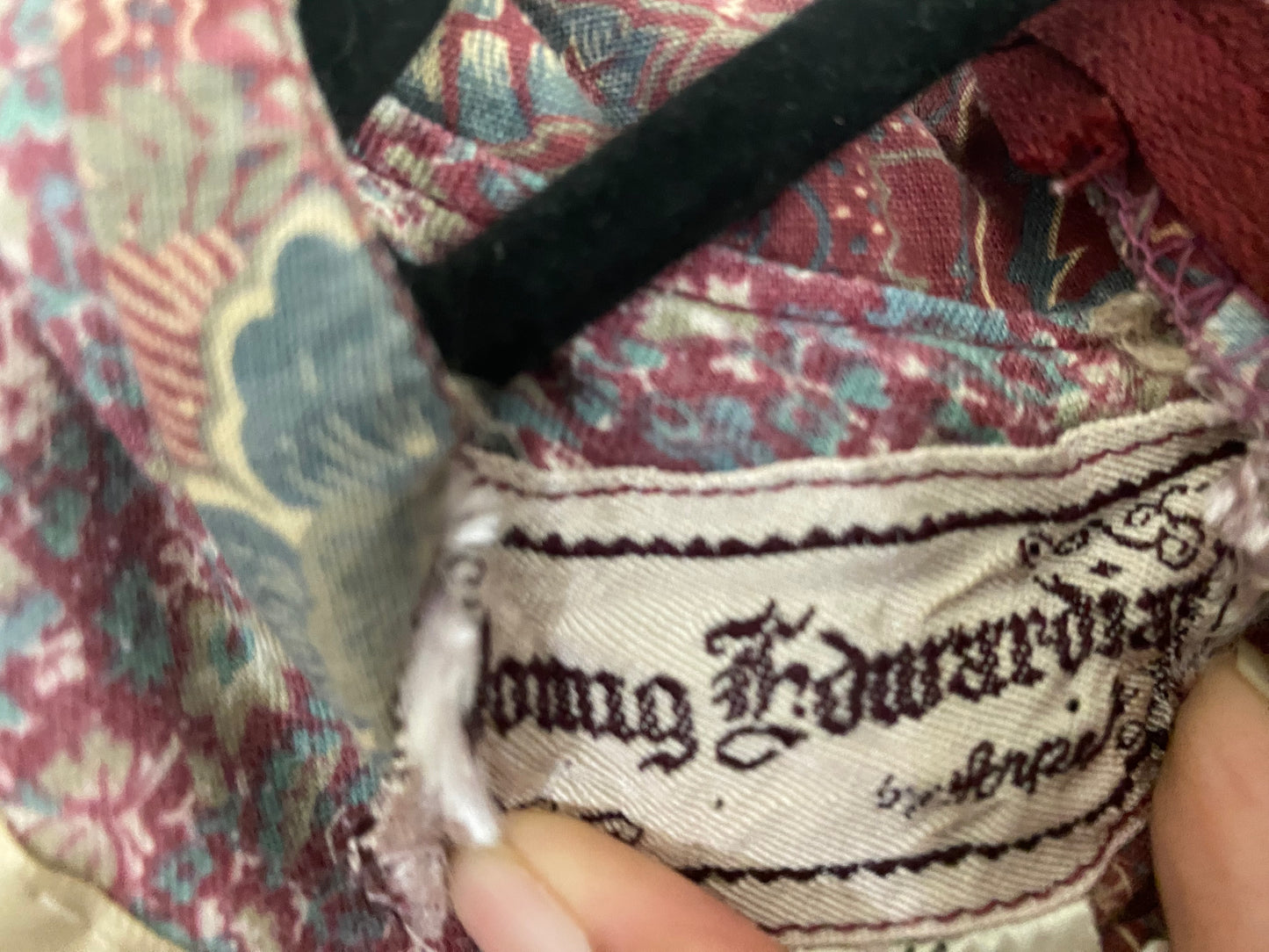 Pink Paisley Cottage Core Mini Dress