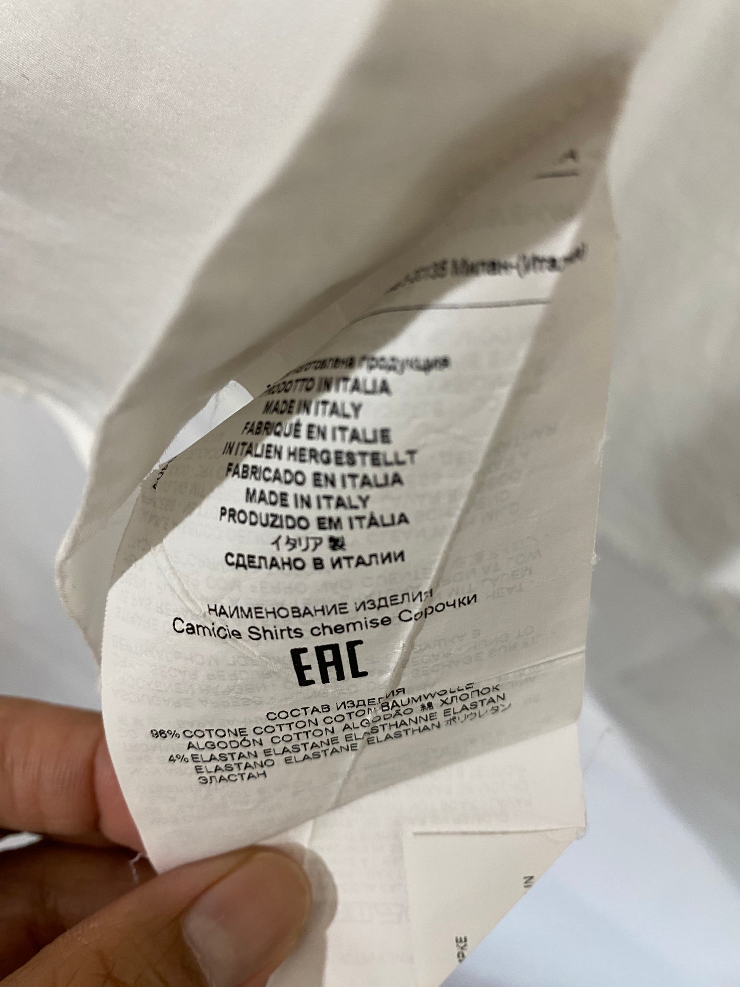 Etro White Classic Button Down Shirt