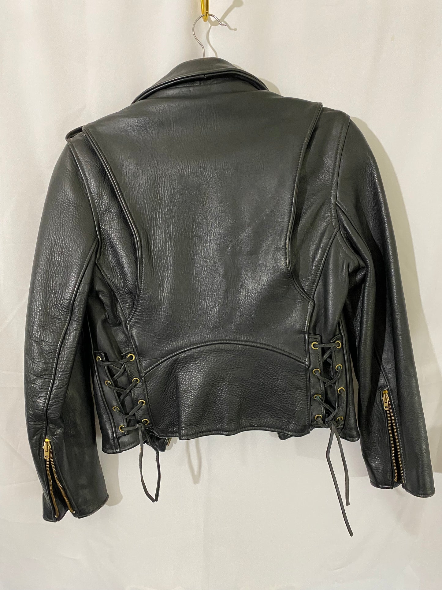 Hog Skins Leather Jacket with Removable Lining