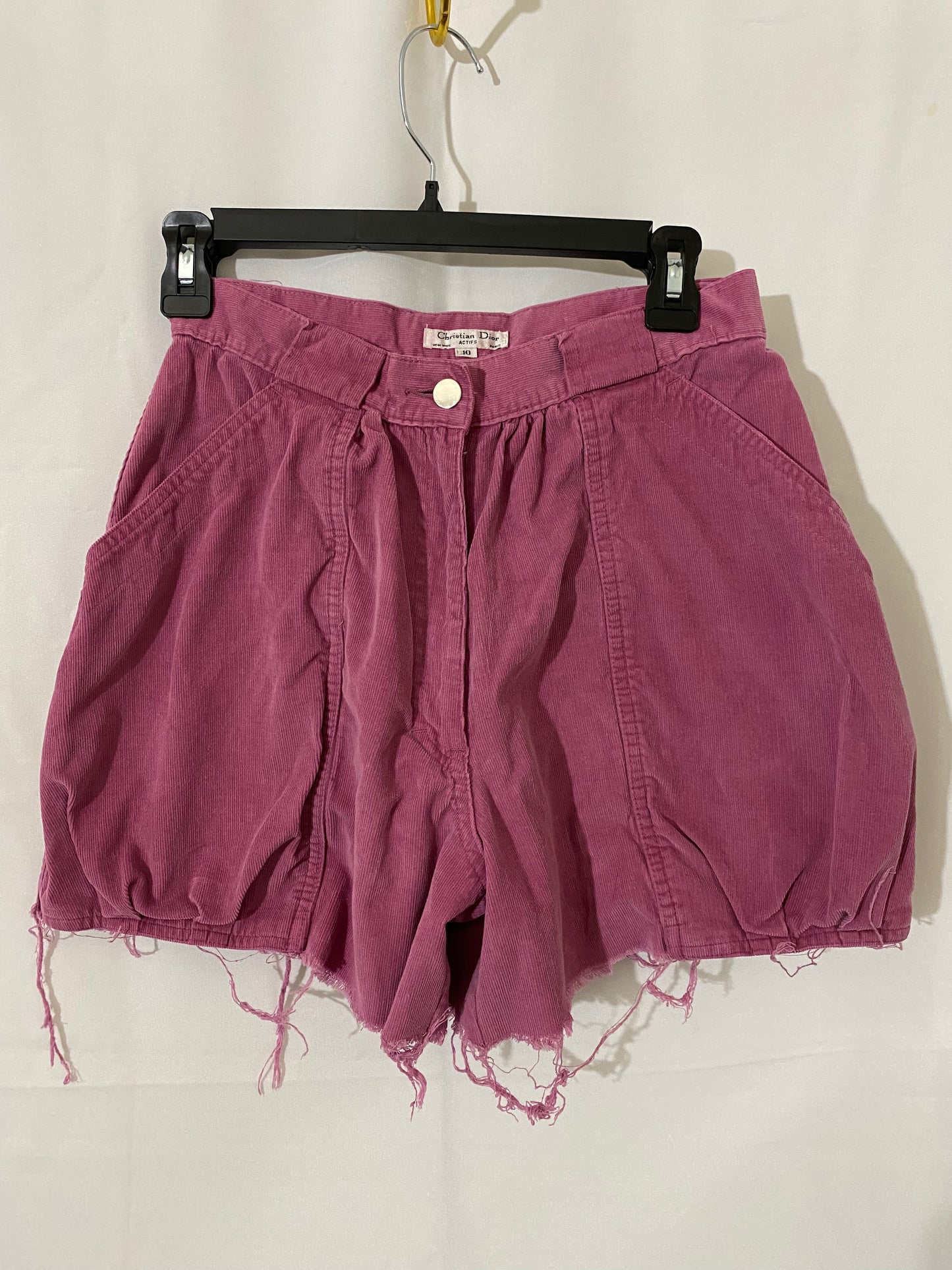 Christian Dior purple shorts