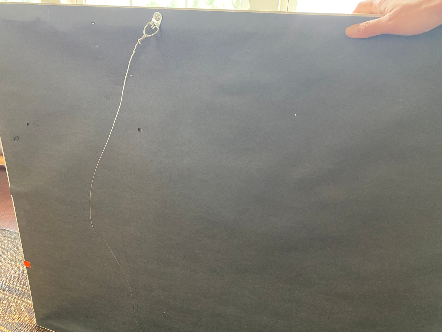 Framed White Plastered Art