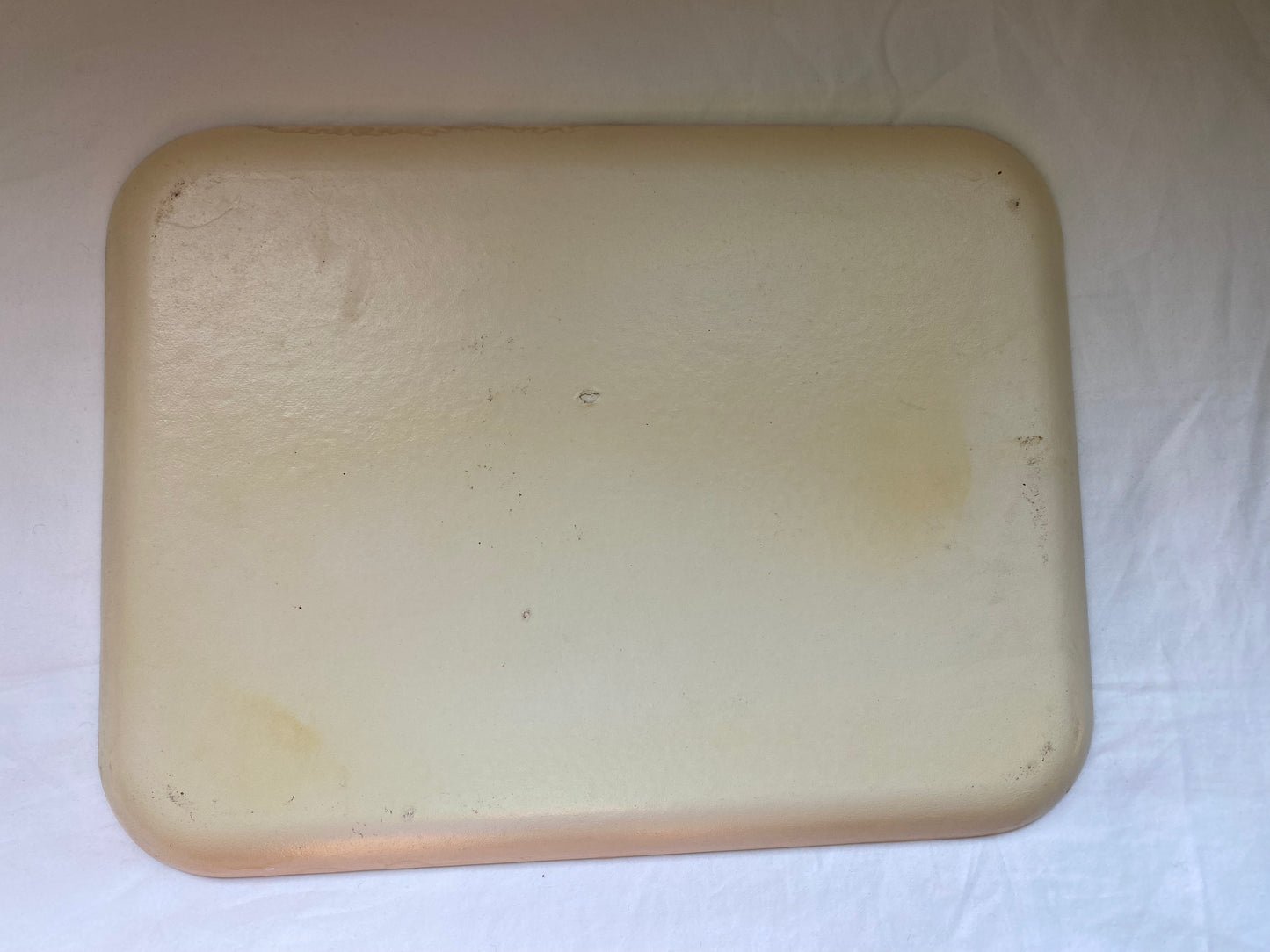 Cream Tray with Gold Florals & Green Birds