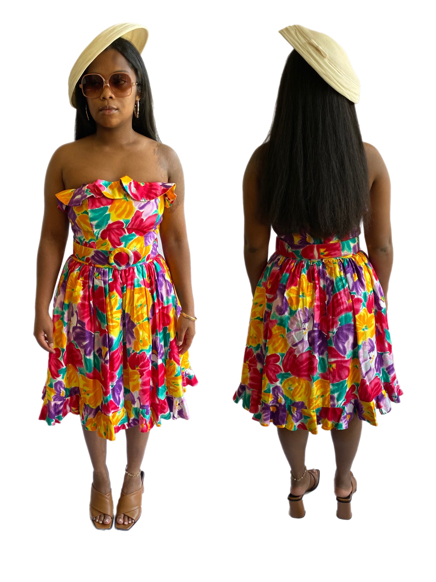 Tan Leather Napoleoni Mules