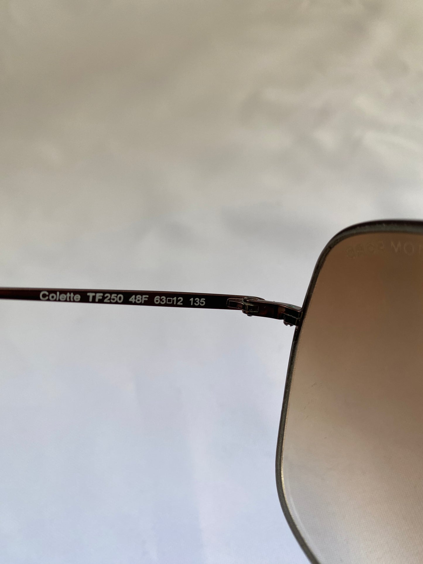 Tom Ford Colette Metal Butterfly Sunglasses