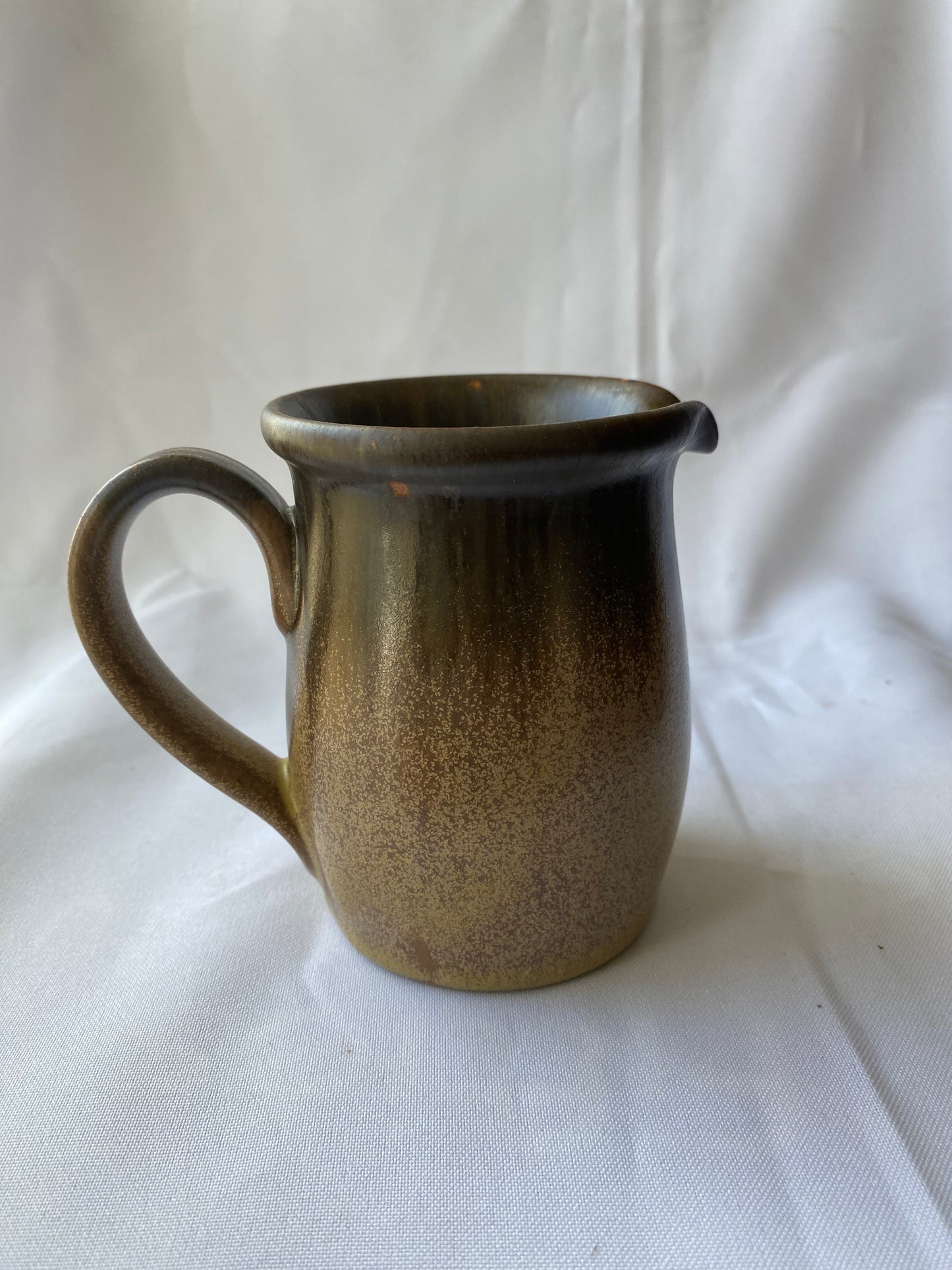 Denby Langley England Romany Brown Stoneware Creamer Pitcher