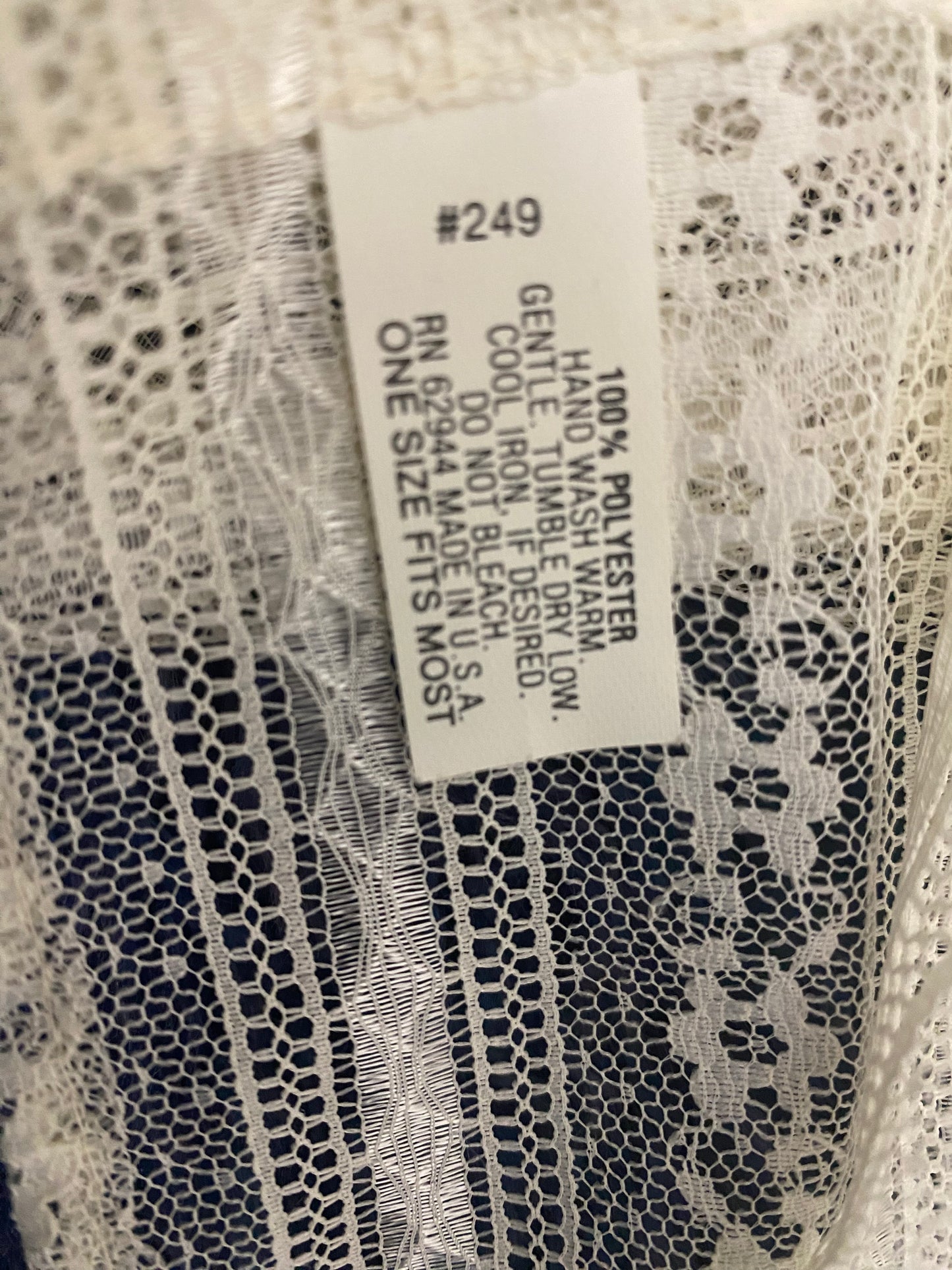 1970's Lace Covering