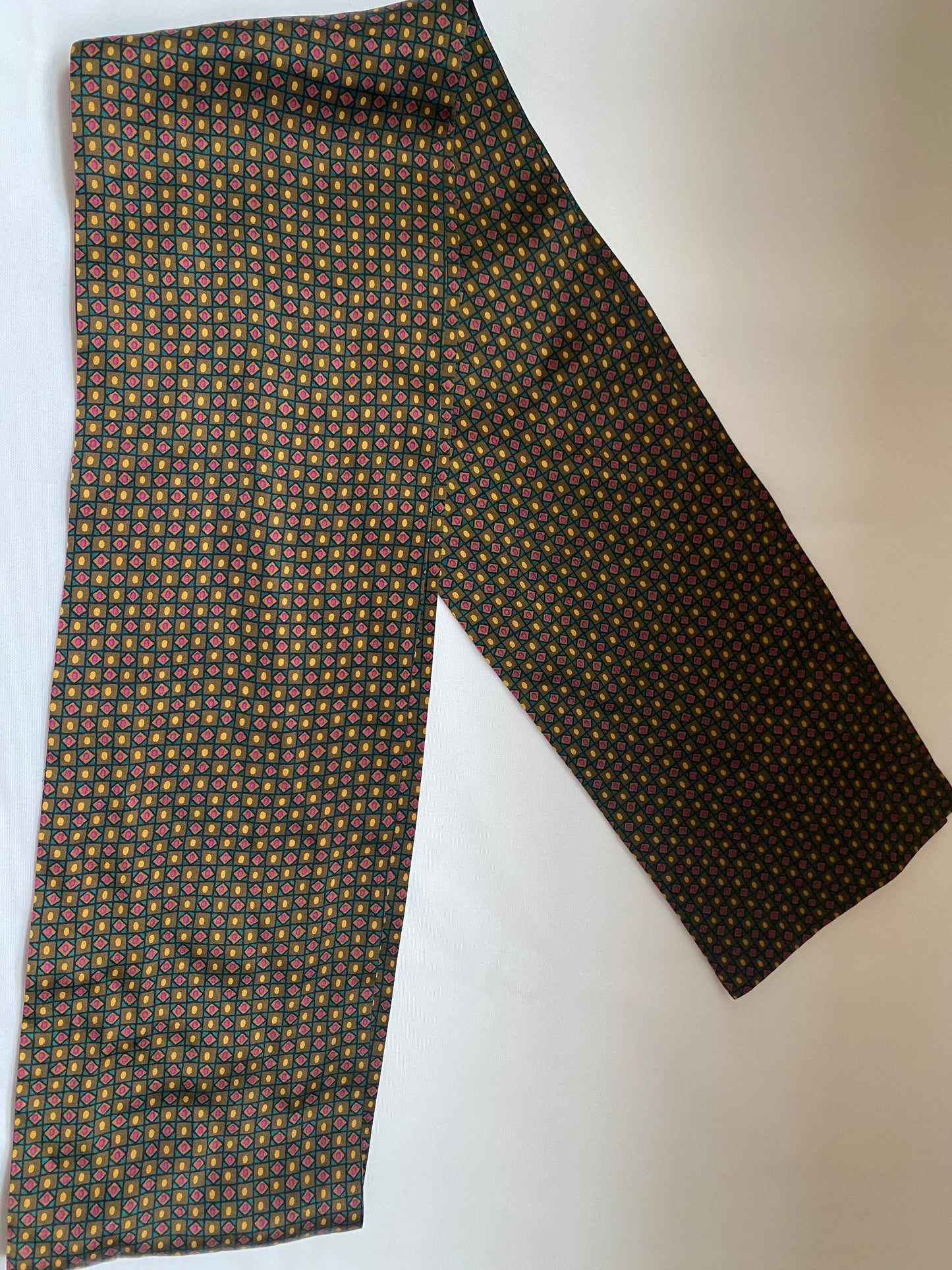 Silk Patterned Scarf