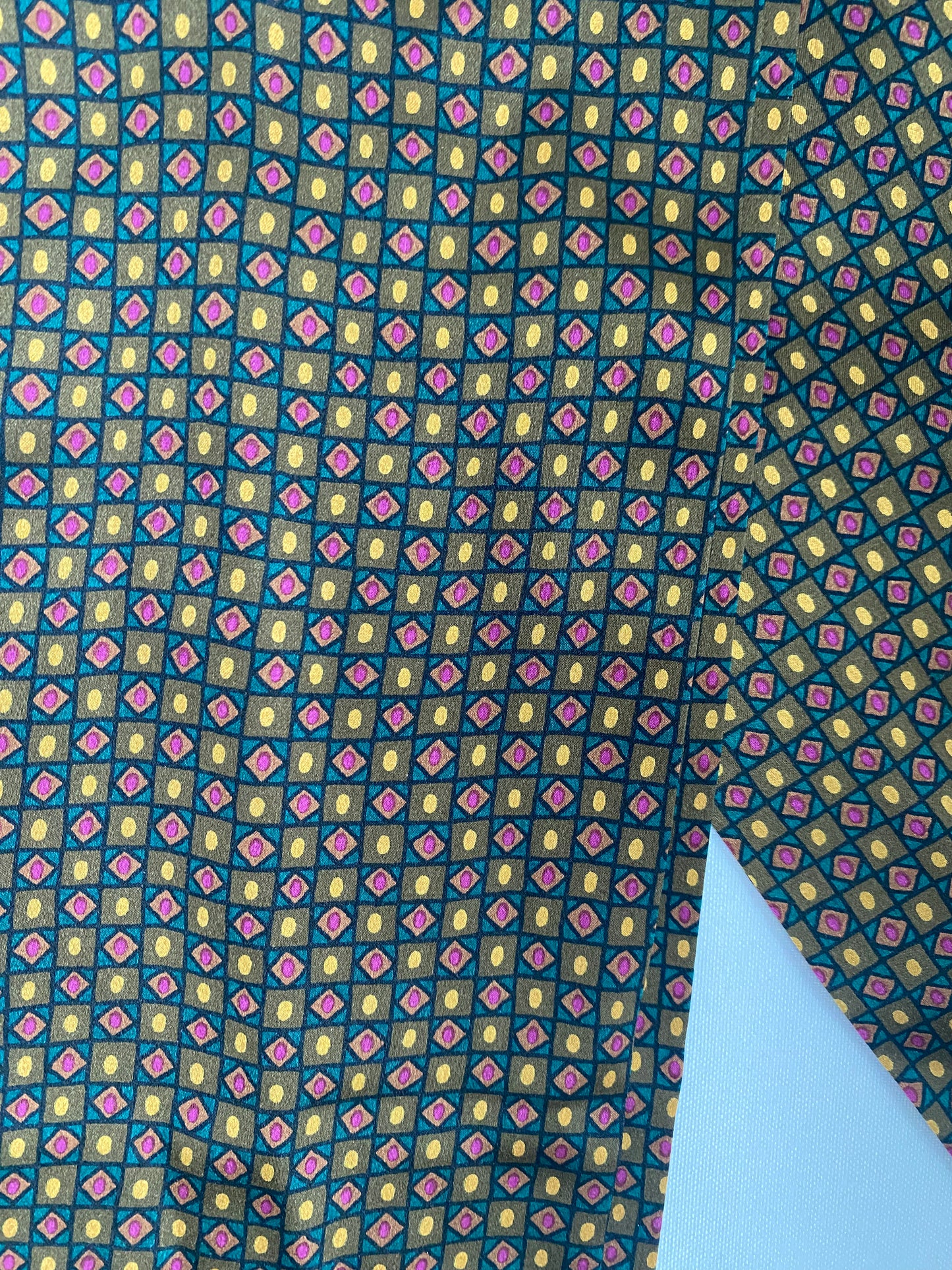 Silk Patterned Scarf