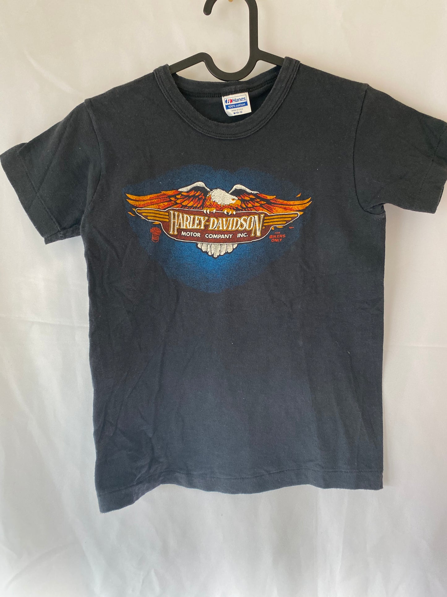 Kids Vintage Harley Davidson Single-Stich T-Shirt