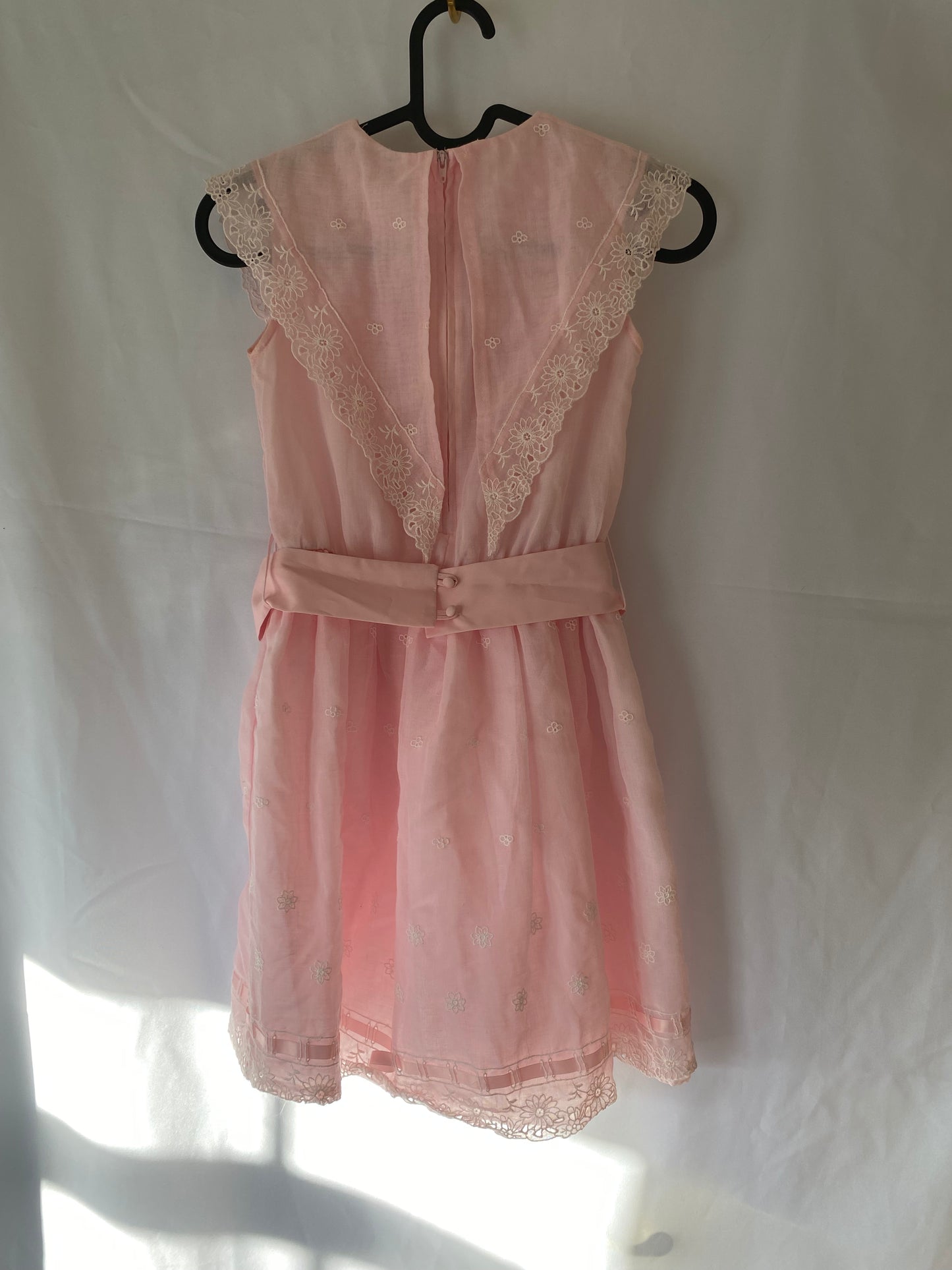 Vintage Light Pink Christain Dior Kids Dress