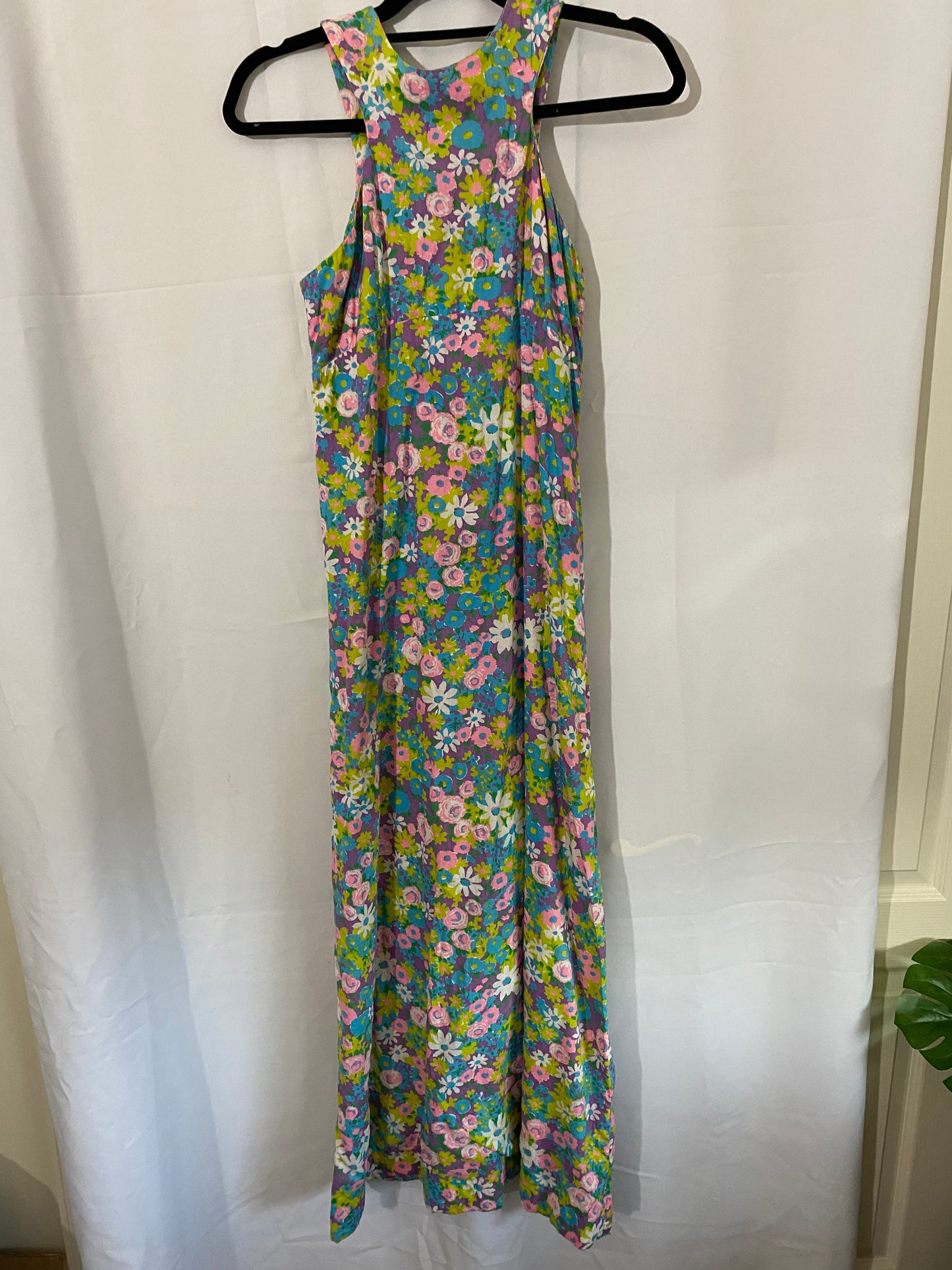 1960s/70s Floral Sleeveless Dress