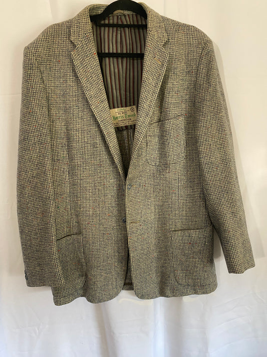 Grey Harris Tweed Blazer