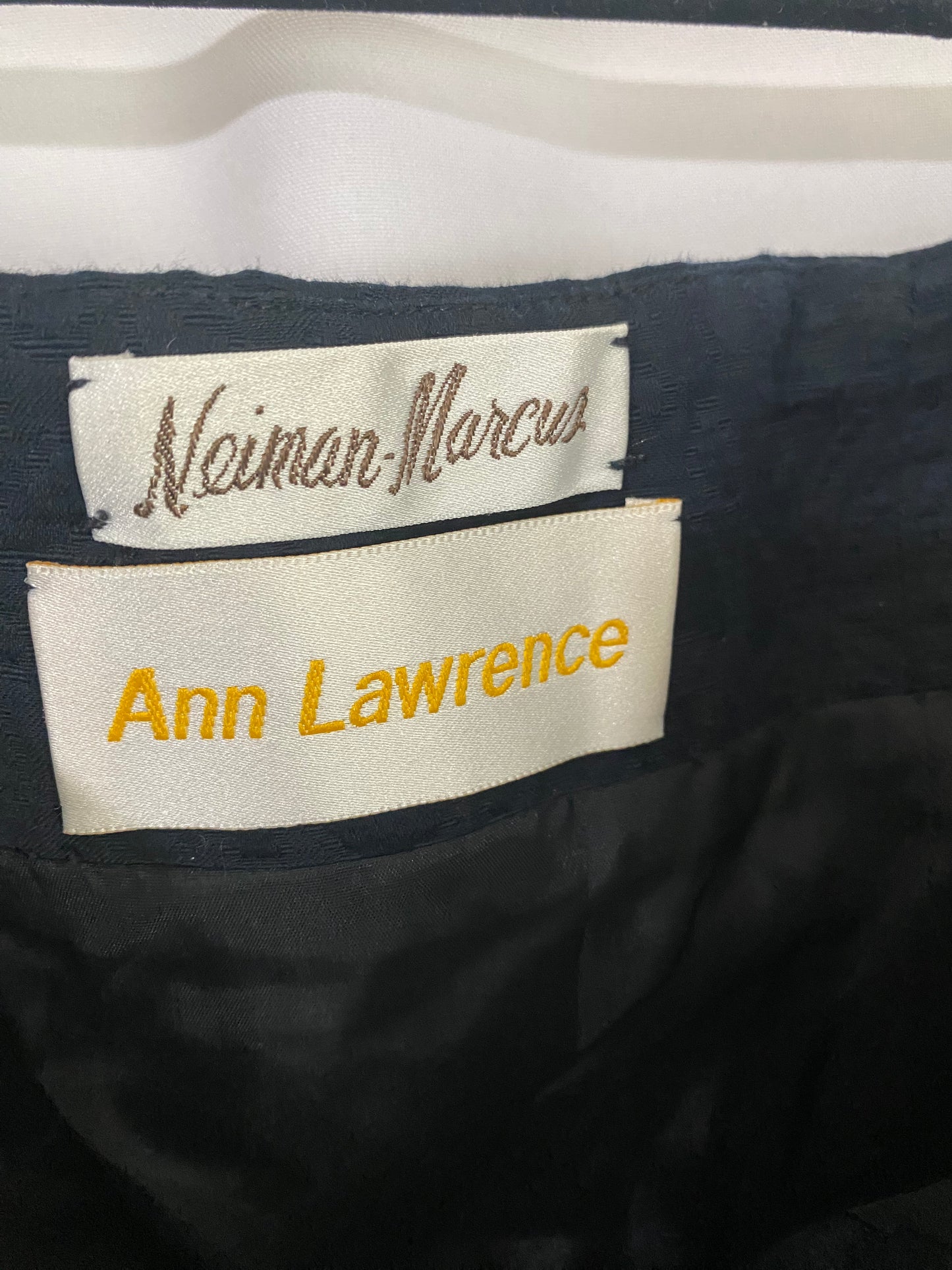 Black Neiman-Marcus Ann Lawrence Dress