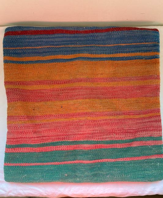 Striped Kilim Pillow Cover