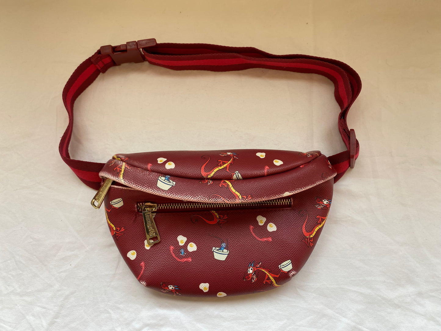 Loungefly Disney Mulan Breakfast Fanny Pack