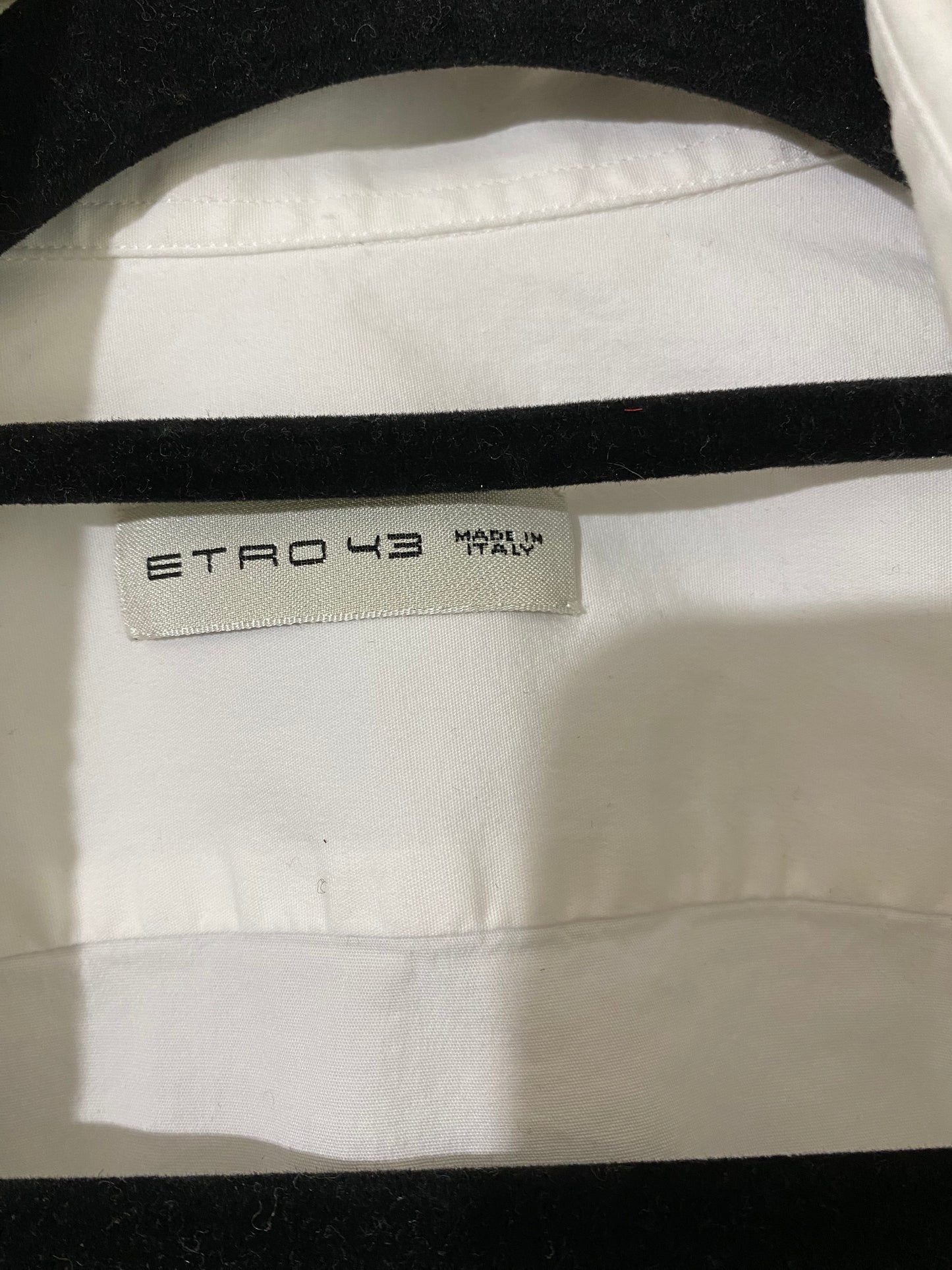 Etro White Classic Button Down Shirt