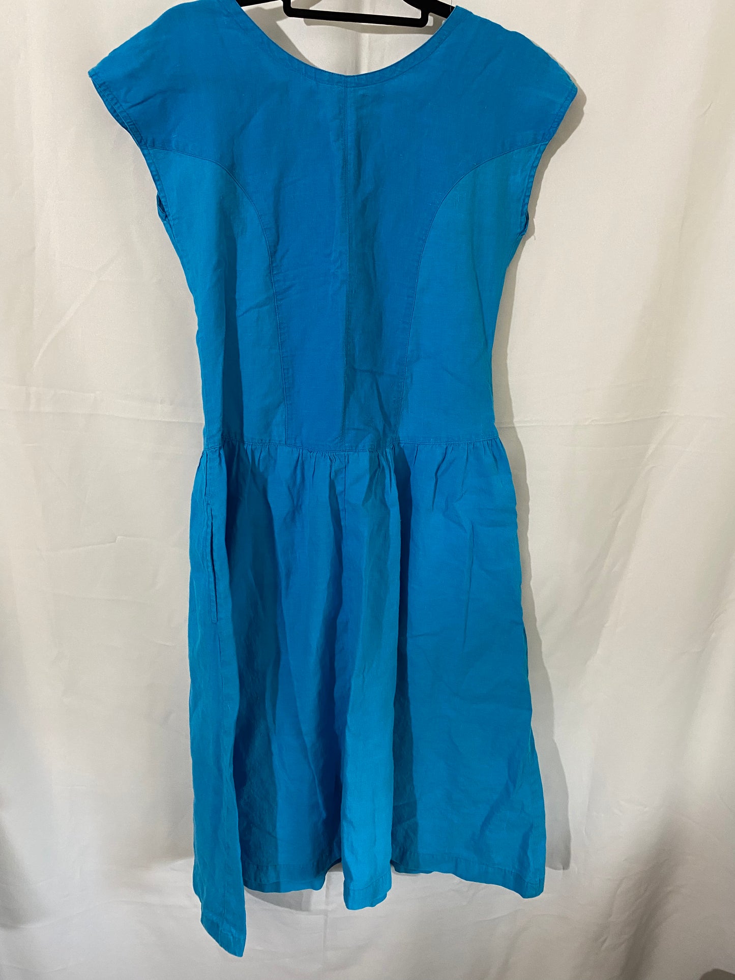 1980's Turquoise Dress