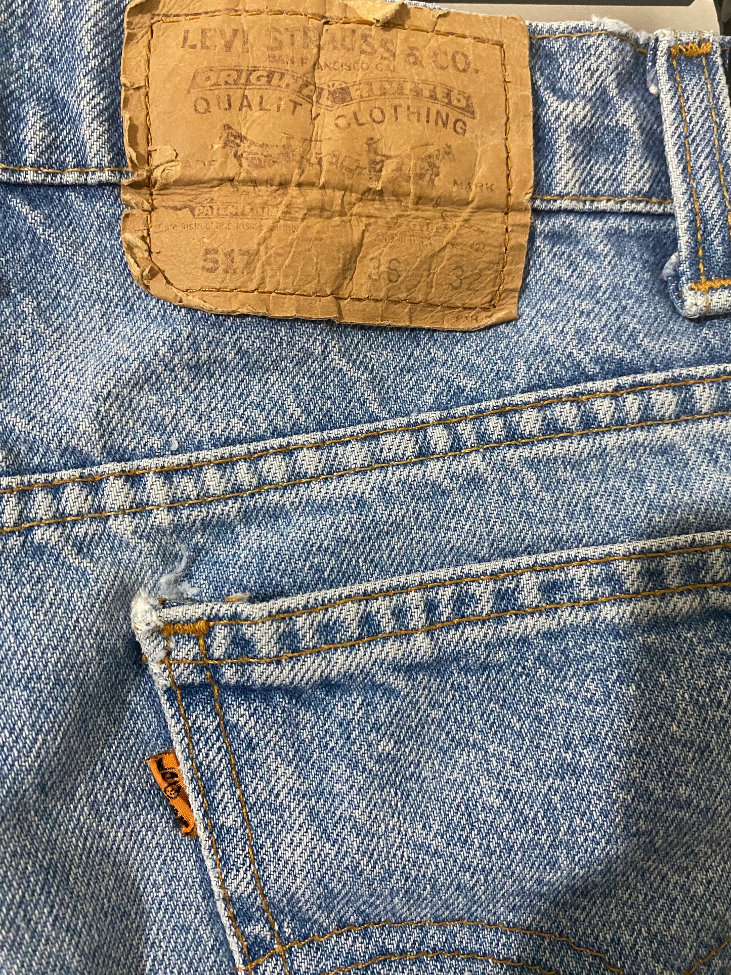 Levis Orange Tab 517 Jeans