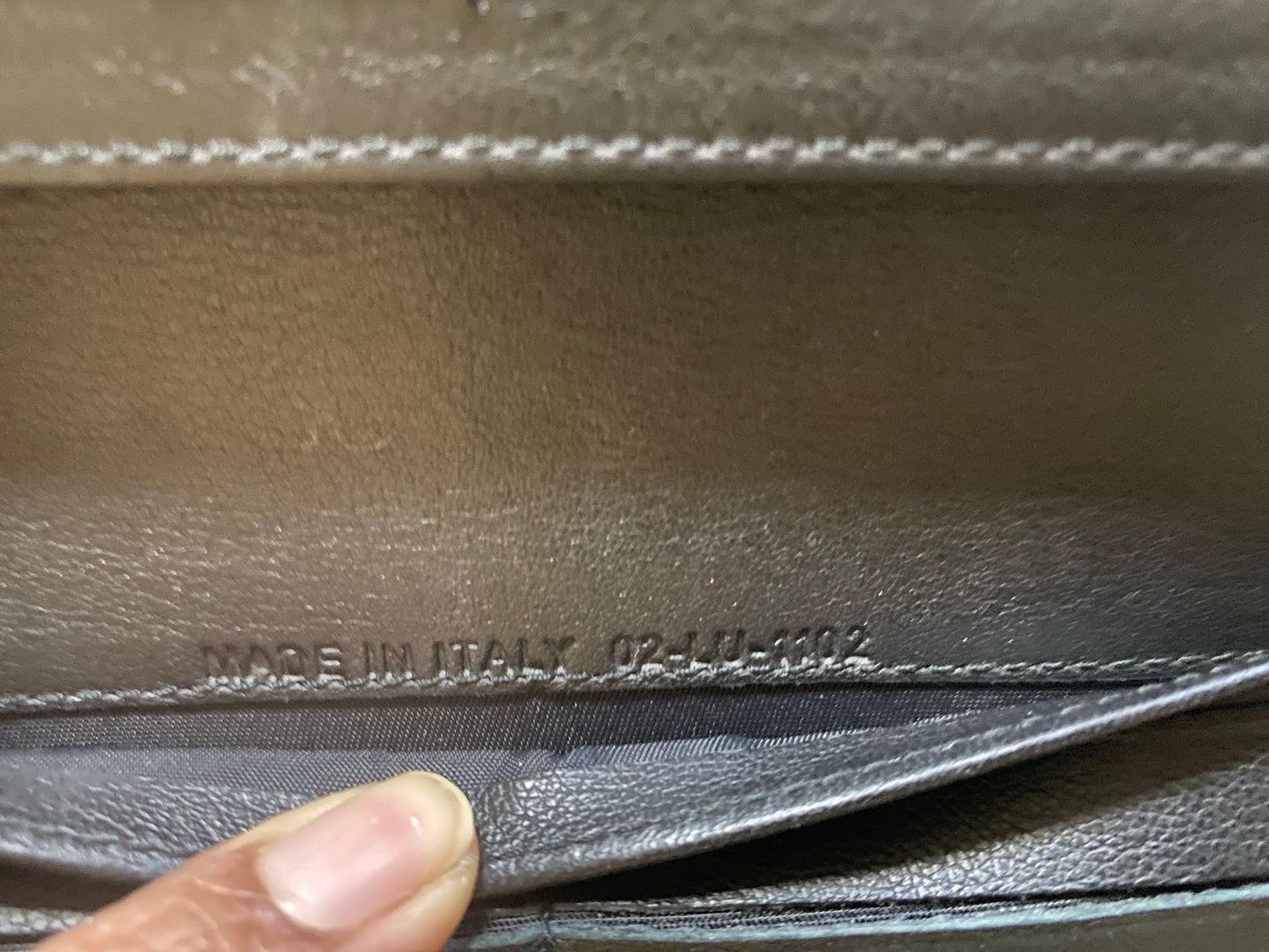 Lady Dior Voyageur Wallet Patent Black Leather
