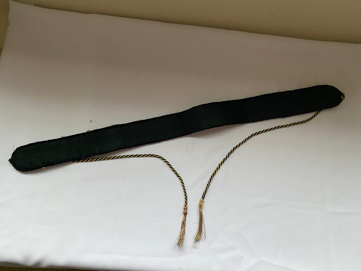 Black & Gold Jeweled Belt