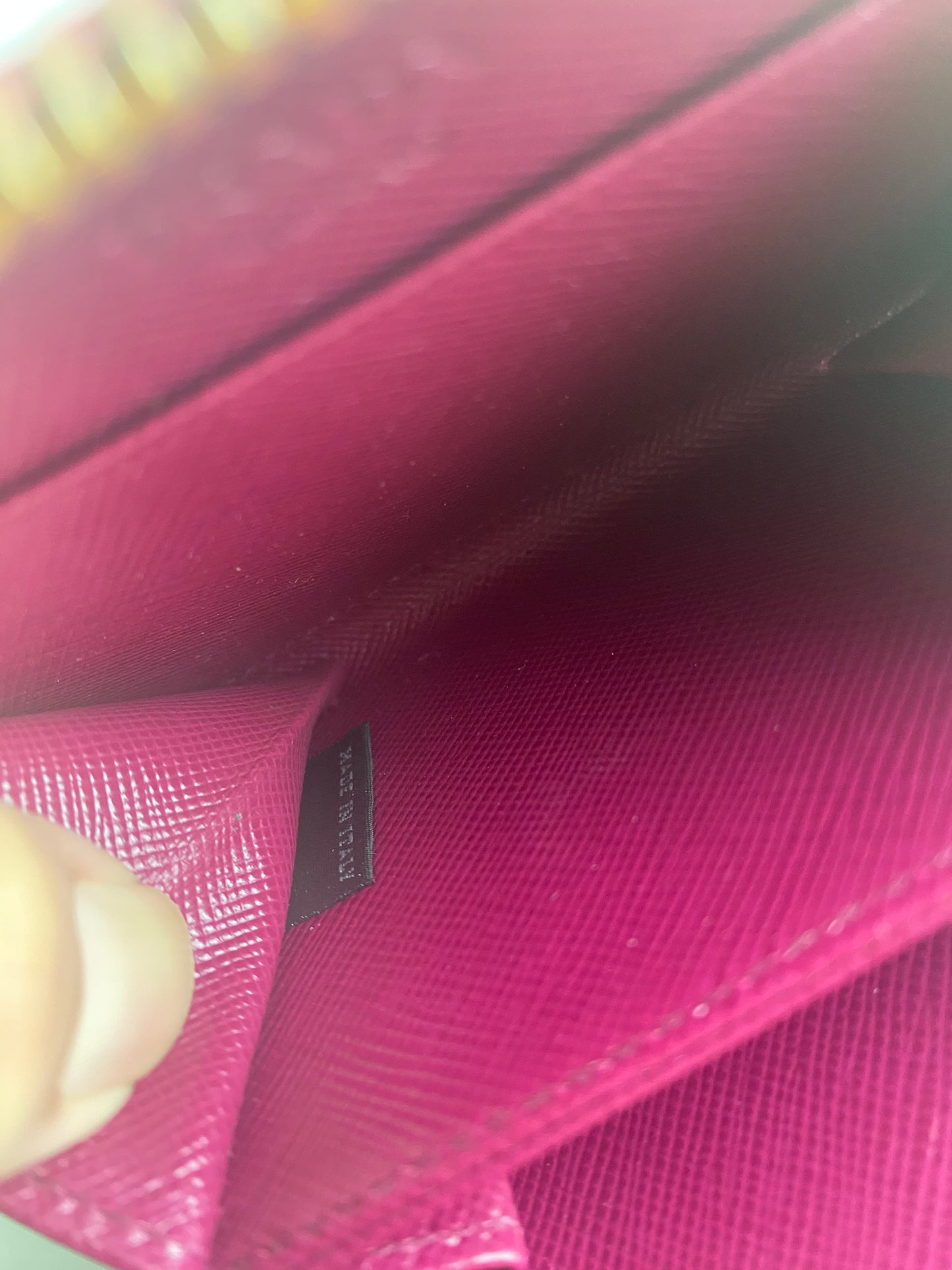 Pink Prada Coin Purse