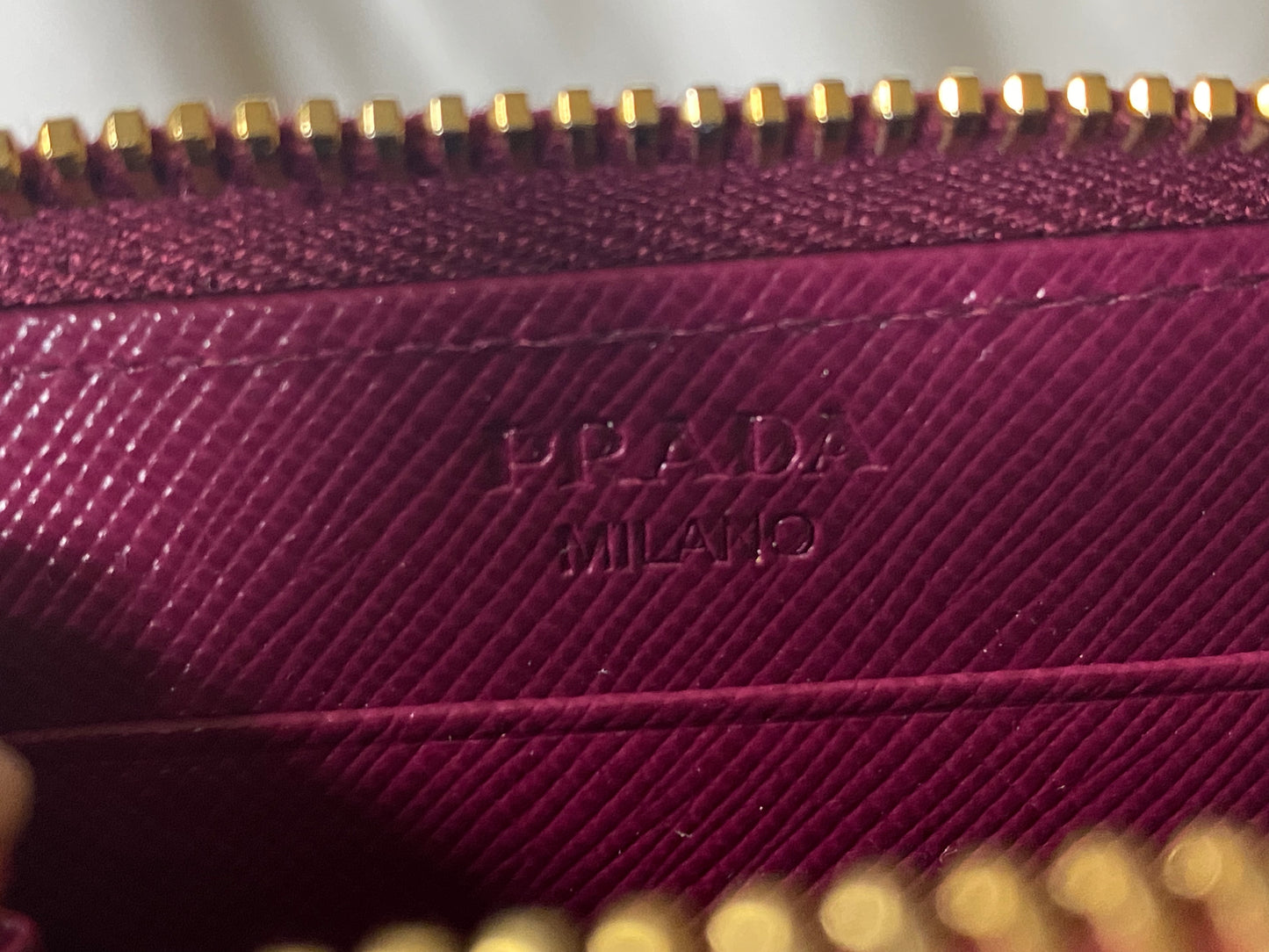 Pink Prada Coin Purse