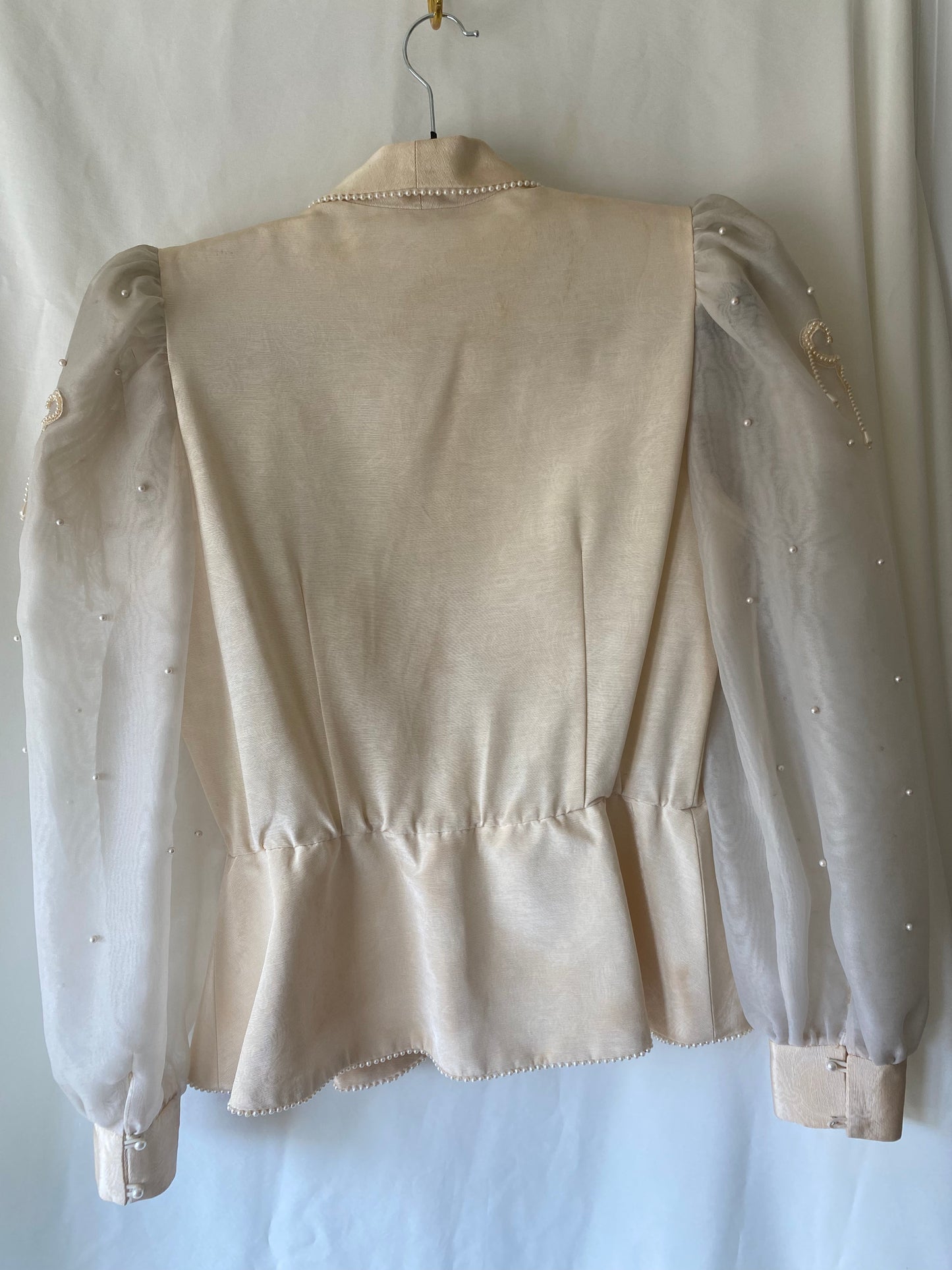 Vintage Normi Rubinstein Cream Jacket